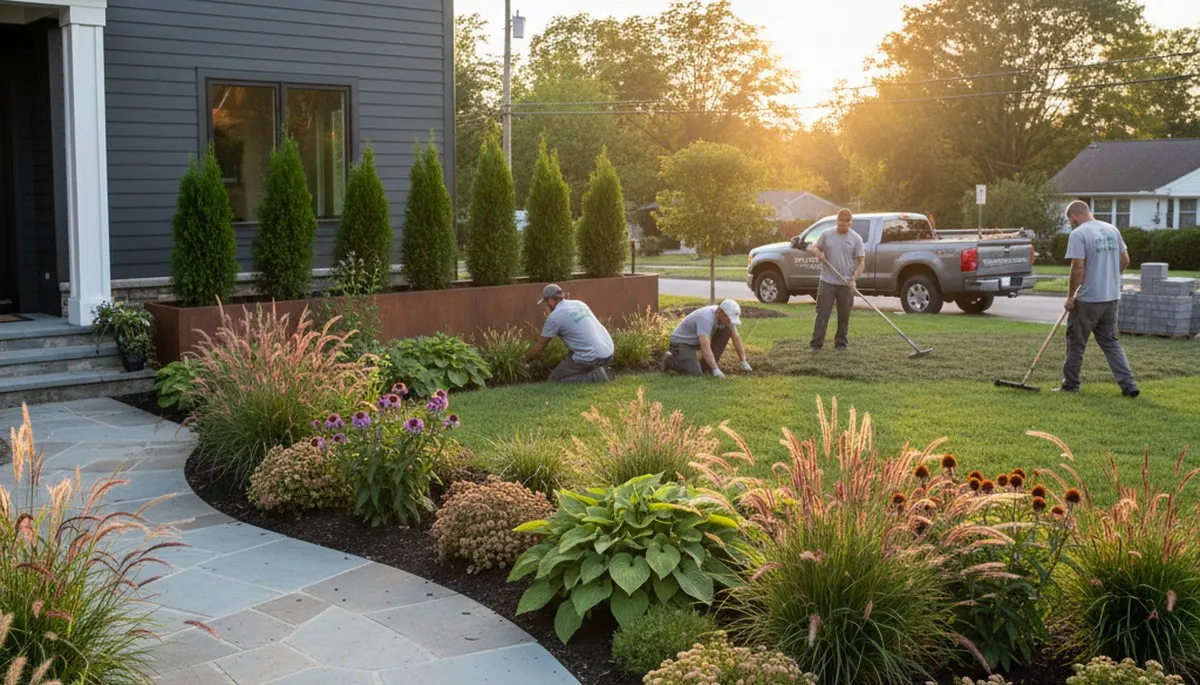 Baltimore, MD landscaping services for residential and commercial property maintenance