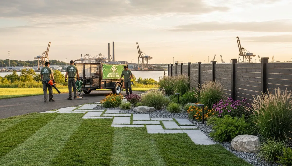 Baltimore, MD landscaping service for residential lawn care and yard maintenance