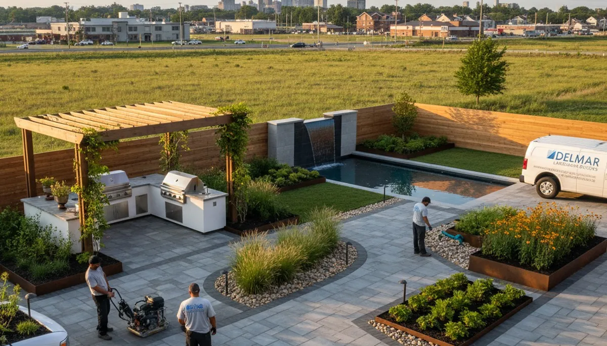 Baltimore, MD landscaping service for residential yard maintenance and outdoor care
