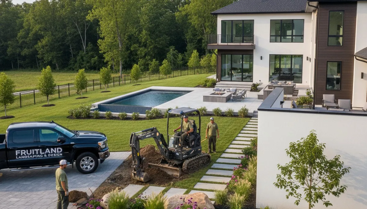 Baltimore, MD landscaping team providing professional yard care and outdoor maintenance