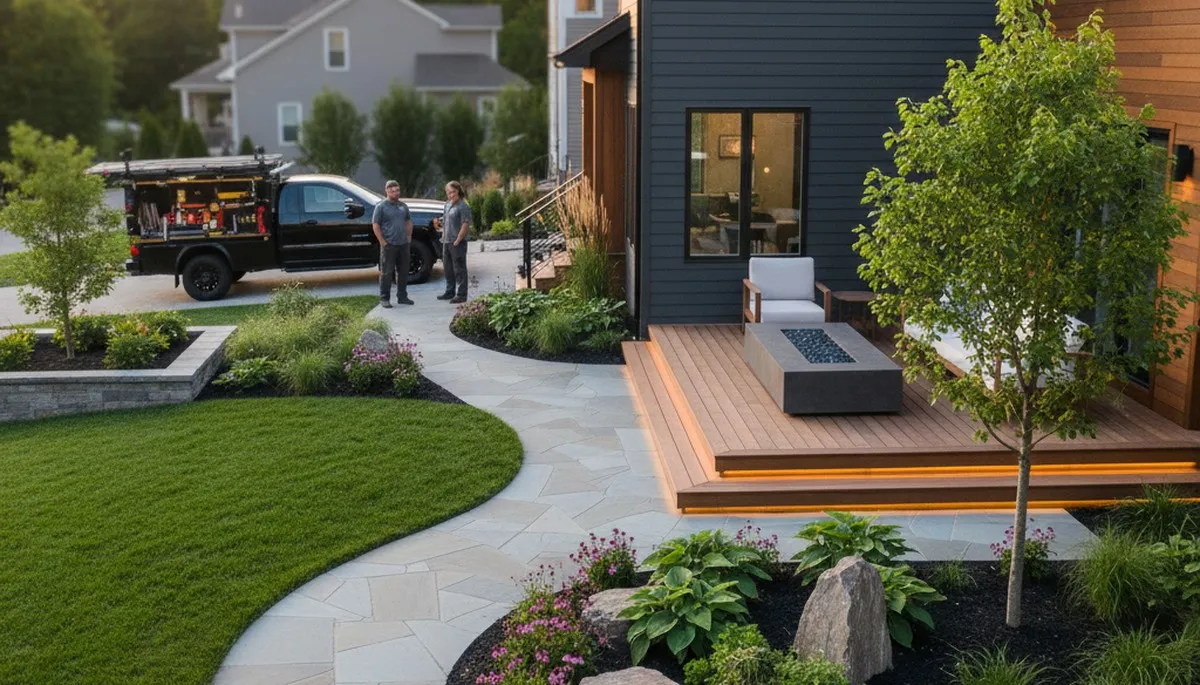 Baltimore, MD landscaping services for residential yards and outdoor property maintenance