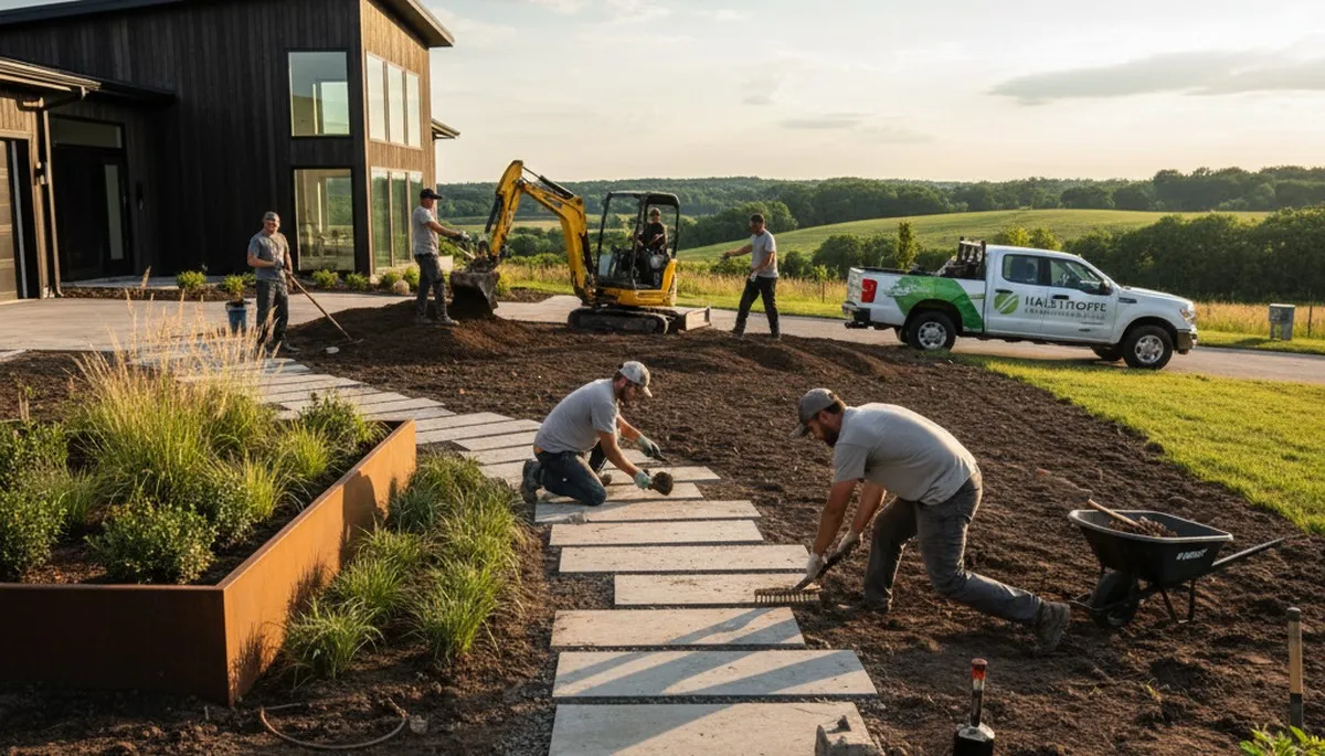 Baltimore, MD landscaping service for residential lawn care and garden maintenance