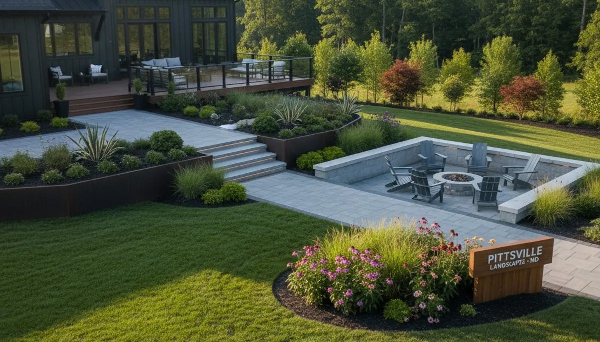 Landscaping team serving Baltimore, MD with professional residential and commercial lawn care services