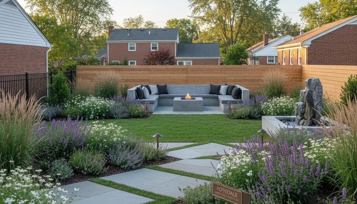 Landscaping crew serving Baltimore, MD with professional yard maintenance and outdoor property care