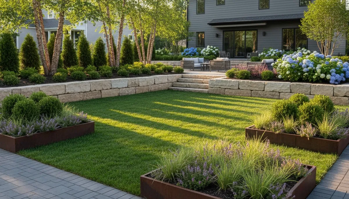 Landscaping service in Baltimore, MD for residential lawn care and landscape maintenance