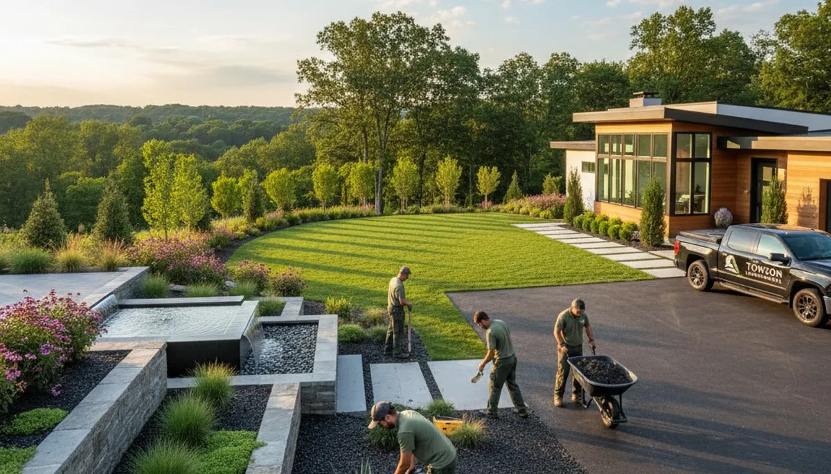 Landscaping services in Baltimore, MD for residential and commercial outdoor property care